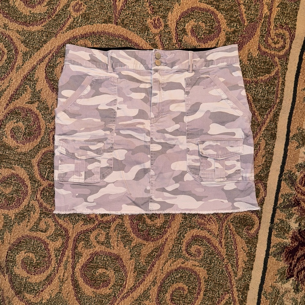 Democracy muted lavender Mini Pencil Skirt stretchy